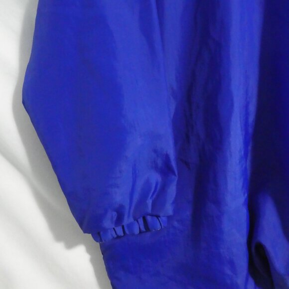 Vintage | OUTBROOK | ladies medium | Blue Reversible Nylon / Fleece Jacket - Picture 14 of 16